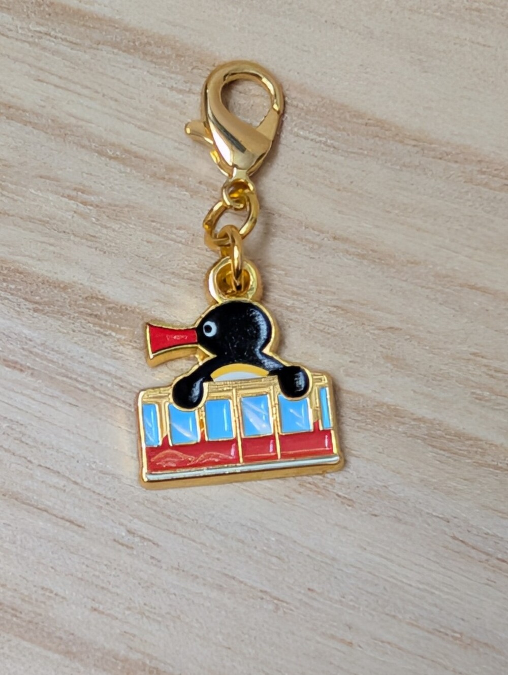 New Pingu Enamel Keychain Bag Charm Pendant Noot Noot